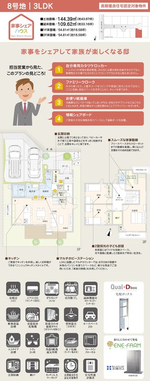 【ダイワハウス】セキュレア新和 (分譲住宅)の外観