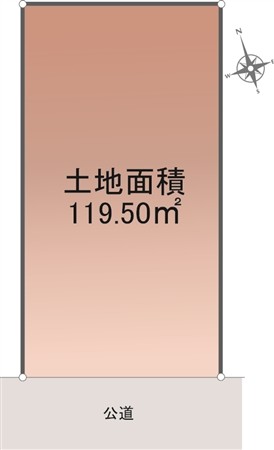 名古屋市千種区今池南の宅地の外観