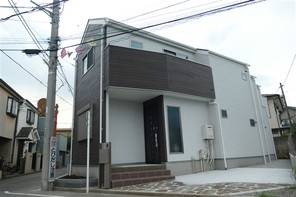 練馬区向山の家の外観