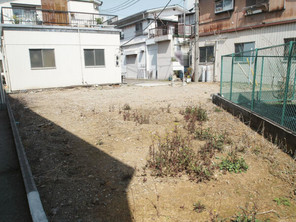 戸田市笹目北町の宅地の外観