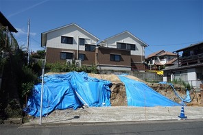 福岡市南区長住の宅地の外観