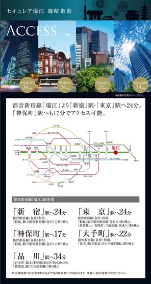 【ダイワハウス】セキュレア瑞江 篠崎街道 (建築条件付宅地分譲)のその他
