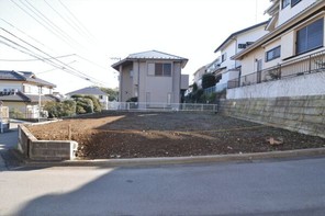 横浜市青葉区藤が丘の宅地の外観