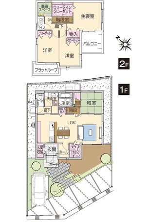 【ダイワハウス】まちなかジーヴォ秋津町 (分譲住宅)の外観