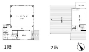 二見町西二見 中古戸建の間取り図