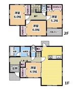 成東 1650万円の間取り図