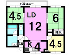 日欧ハイツ永福の間取り図