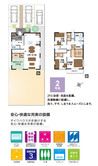 【ダイワハウス】セキュレア松原II (分譲住宅)の間取り図