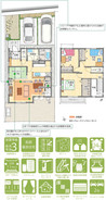 【ダイワハウス】セキュレア小牧岩崎 (分譲住宅)の間取り図
