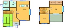 長生郡一宮町東浪見 中古戸建の間取り図