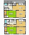 いすみ市岬町長者 中古戸建の間取り図