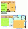 長生郡睦沢町上市場 中古戸建の間取り図