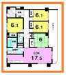 ローズマンション豊見城IIの間取り図