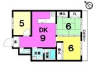 ライオンズプラザ宇栄原の間取り図