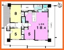 ワイズベイシティ泡瀬の間取り図