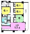 ローズマンション豊見城IIの間取り図