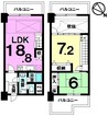 メイツ内海千鳥ヶ浜の間取り図