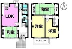 亀崎月見町2丁目 中古戸建の間取り図