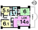 チッタ宮本の間取り図