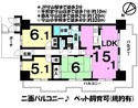 藤和ハイタウン守山の間取り図