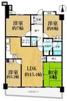 シャリエ沼津の間取り図