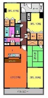 シャルマンコーポ沼津の間取り図