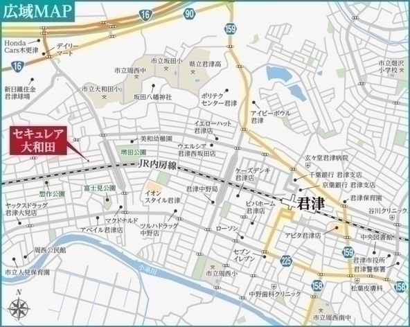 ダイワハウス セキュレア大和田 分譲宅地 オウチーノ 千葉県君津市大和田3丁目4番6 19他の土地 N