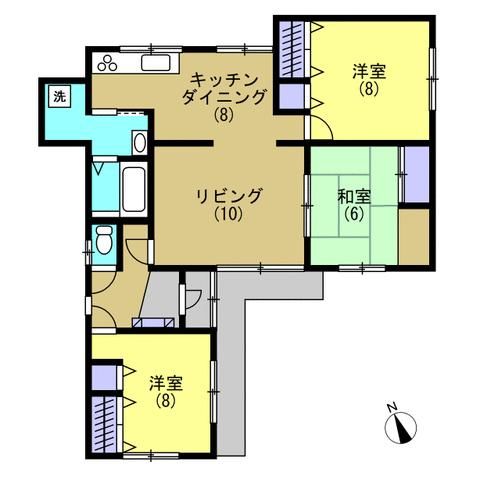 日高町富川中古住宅店舗付き個人売買