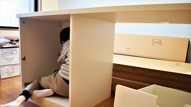 小学生の子供部屋をikeaロフトベッドでレイアウトしてみた ヨムーノ