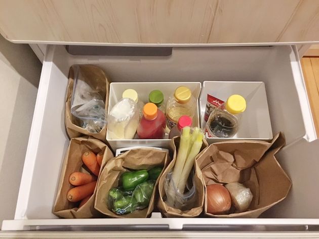 野菜 収納 冷蔵庫 室