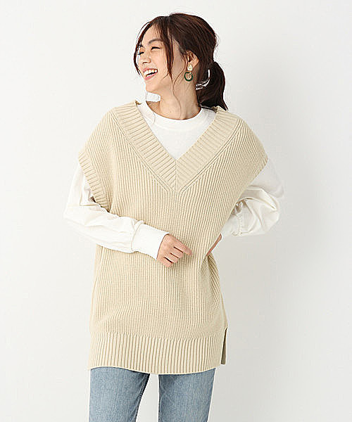 ローリーズファームで先取り 今一番欲しい 最旬ニットベスト 今っぽ コーデbest5