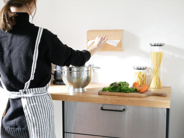 そこは100均じゃない 壁掛け専用 ティッシュケース は壁 磁石対応で ここに欲しい が叶う ヨムーノ