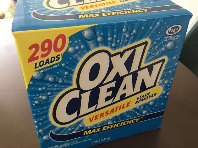 カーテンとフックを洗濯 オキシ漬けで見えない汚れが見えてきた ヨムーノ