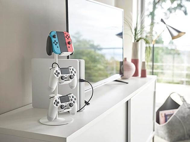 Nintendo Switchが欲しくなる 山崎実業 コントローラー専用 収納アイテムが地味にカッコいい ヨムーノ