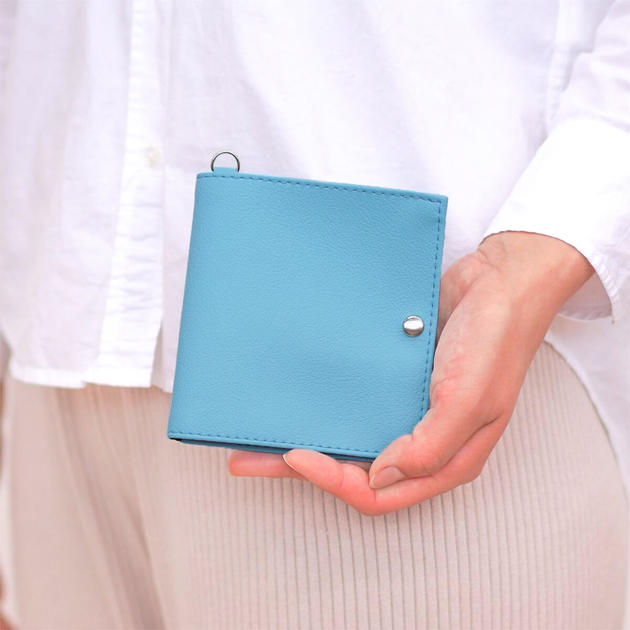 食事中の マスク置き場 問題に 高級ミニ財布風で超高見え 抗菌 マスク収納ケース ヨムーノ