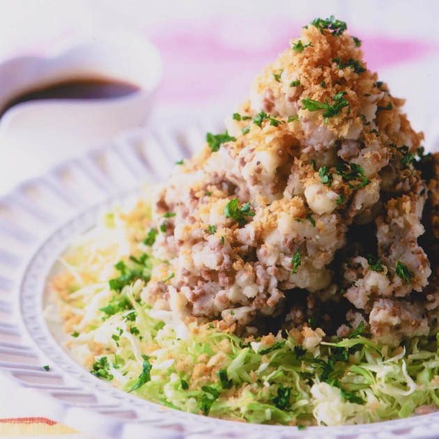 平野レミさん コロッケ レシピ 揚げないのに衝撃のサクサク ヨムーノ