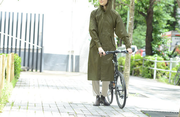 雨でも自転車 10年超のお悩み解消 着脱が劇的ラク おしゃれ 優秀レイングッズ ヨムーノ