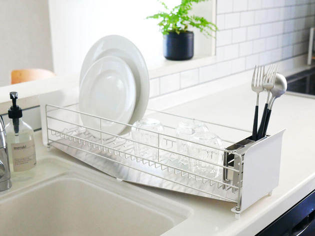 まだ卒業しちゃダメ Utau 水切りラック 洗い物ストレスを解消 鼻歌出ちゃうお皿洗いを実現 ヨムーノ