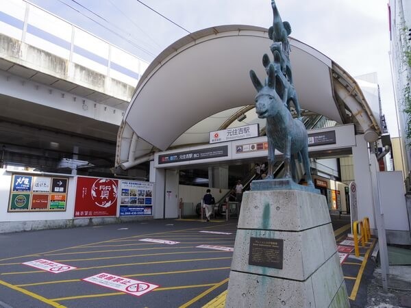 元住吉駅は急行通過駅だけど利便性は高い 東西の商店街が充実の住みやすさと子育て環境