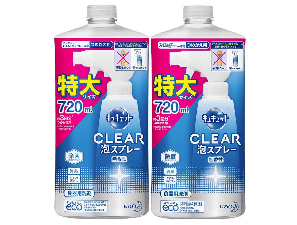 最大67%OFFクーポン キュキュット クリア除菌Ｃｌｅａｒ泡スプレー レモンライムの香り つめかえ用 ７２０ｍｌ discoversvg.com