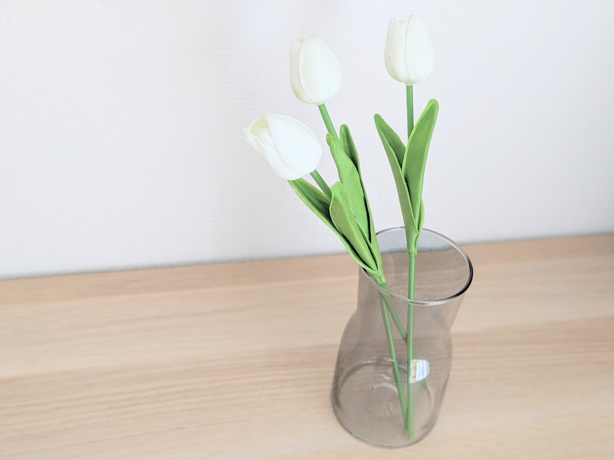 スリーコインズ オーロラフラワーベース チューリップ 3本セット で叶える春インテリア ヨムーノ スリーコインズ オーロラフラワーベース チューリップ 3本セット で叶える春インテリア ヨムーノ