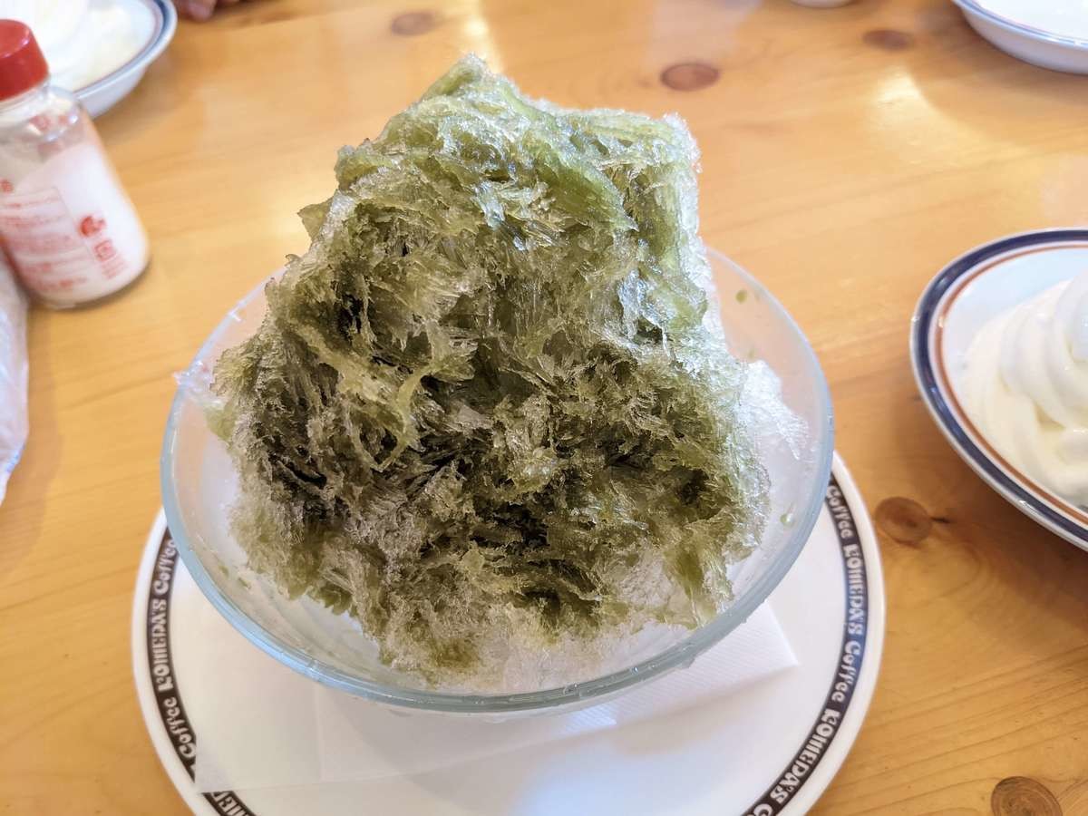 コメダ珈琲 おすすめデザート かき氷 宇治抹茶氷 有料トッピングもモーニングで無料に ヨムーノ コメダ珈琲 おすすめデザート かき氷 宇治抹茶氷 有料トッピングもモーニングで無料に ヨムーノ