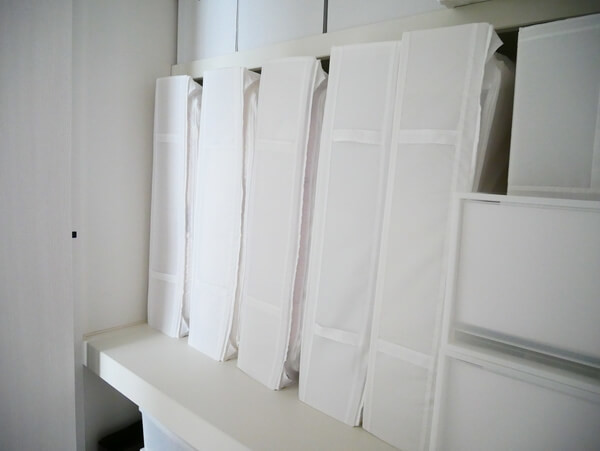 イケアskubbシリーズ活用事例 布団も洋服もスッキリ統一された収納を実現するコツ ヨムーノ