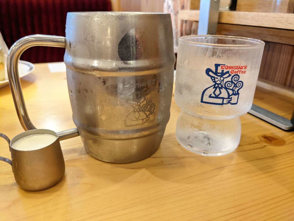 コメダ珈琲店「アイスコーヒー たっぷりサイズ」