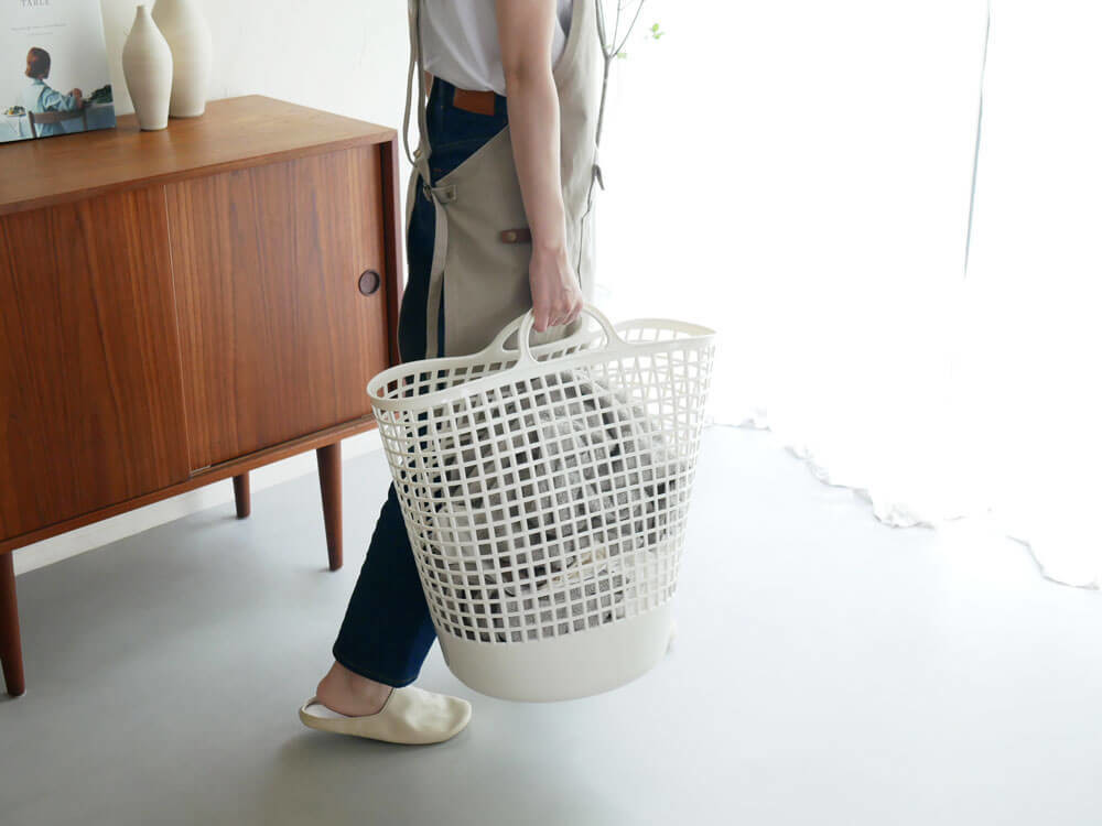 ニトリのようでニトリじゃない フレディレック 万能すぎて 洗濯かご に洗濯物入れない 神 家事 収納 テク ヨムーノ