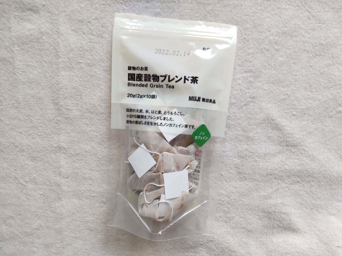 179円 値引 無印良品 水出し 穀物ブレンド茶 200g 1L用5g×