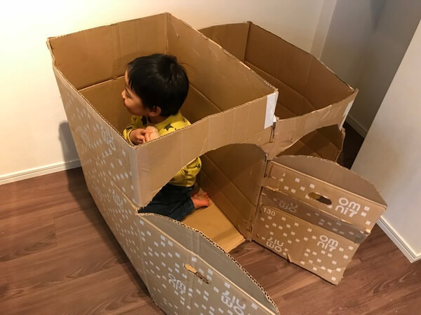 段ボール工作アイデア 家 迷路 懐かしのびっくり箱を子どもと一緒に作ってみた ヨムーノ