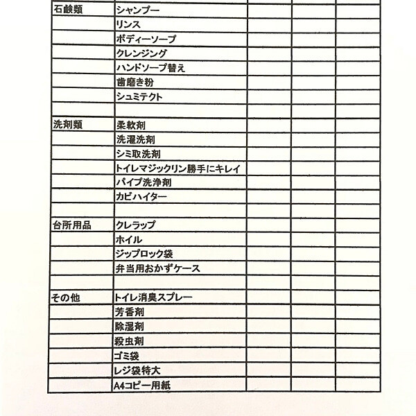 家事の断捨離は買い物から 月に1度のまとめ買いが節約に ヨムーノ