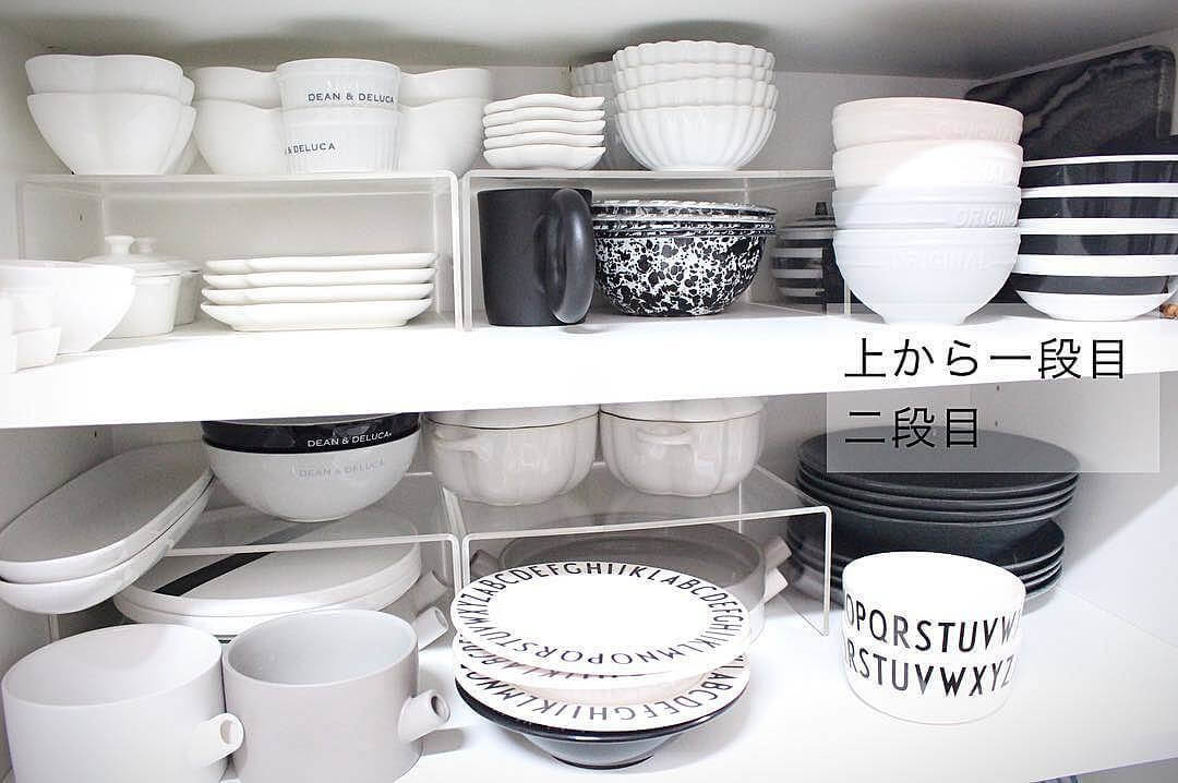 食器棚の収納術 整理収納アドバイザーの実例 達人アイデア22選 ヨムーノ
