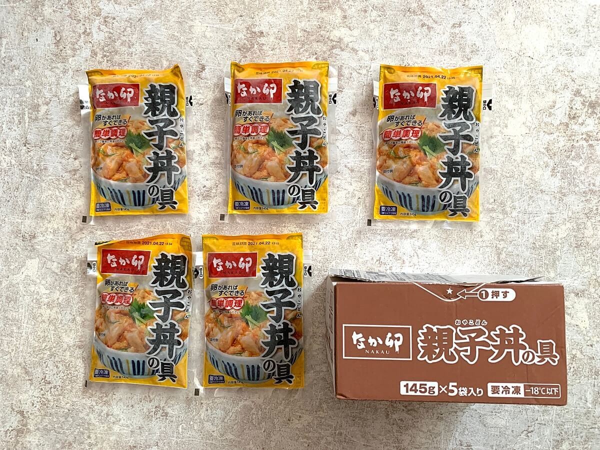 なか卯「親子丼」を通販でお取り寄せ！お家で再現してみたら絶品だった | ヨムーノ